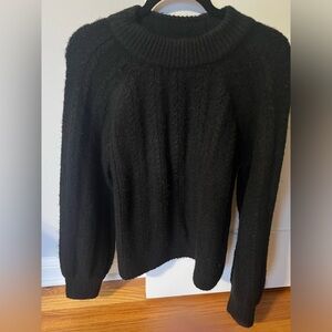 Abercrombie and Fitch Black Knit Sweater